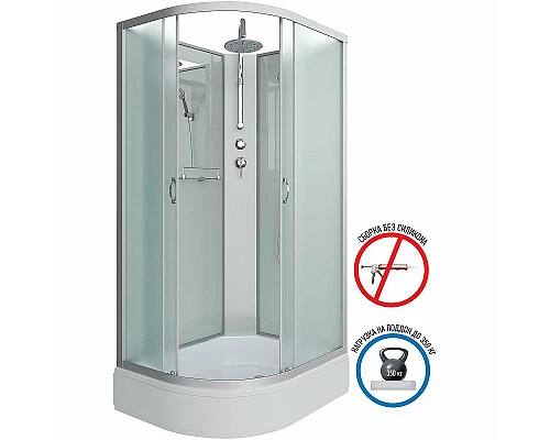 Купить Душевая кабина Niagara Classic 90х80 R NG-33984-14RBKT без гидромассажа в магазине сантехники Santeh-Crystal.ru