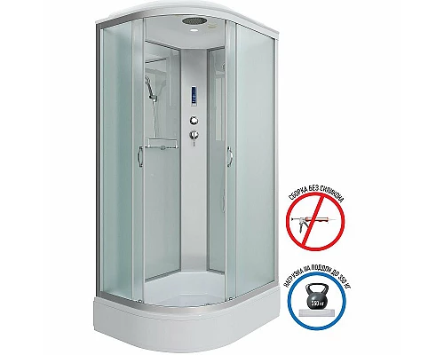 Заказать Душевая кабина Niagara Classic 110х80 R NG-33184-14RP без гидромассажа в магазине сантехники Santeh-Crystal.ru