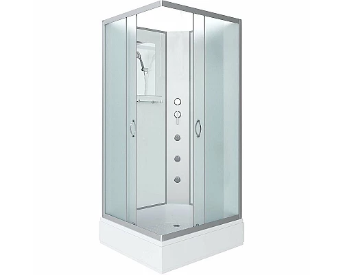 Заказать Душевая кабина Niagara Classic 90х80 NG-33984-14QBKG с гидромассажем в магазине сантехники Santeh-Crystal.ru