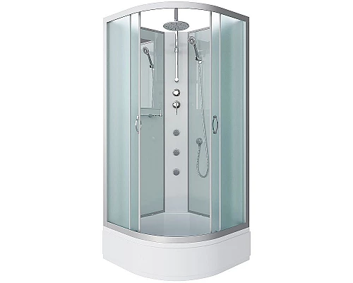 Заказать Душевая кабина Niagara Classic 100x100 NG-3302-14BKTG с гидромассажем в магазине сантехники Santeh-Crystal.ru