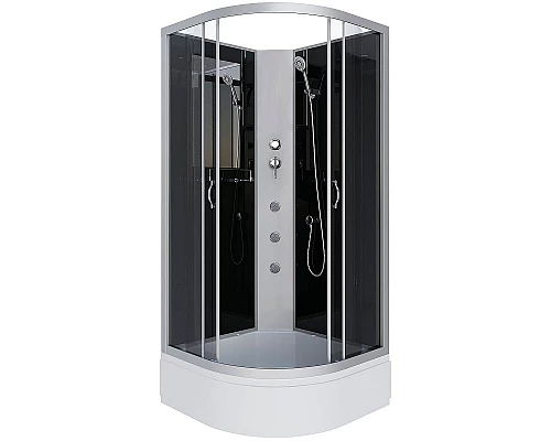 Заказать Душевая кабина Niagara Classic 90x90 NG-3501-14BKG с гидромассажем в магазине сантехники Santeh-Crystal.ru