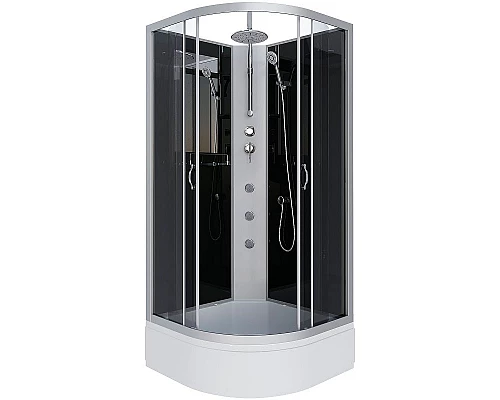 Купить Душевая кабина Niagara Classic 90x90 NG-3501-14BKTG с гидромассажем в магазине сантехники Santeh-Crystal.ru