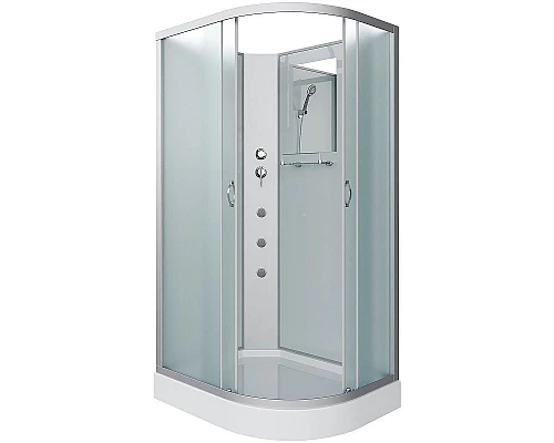 Купить Душевая кабина Niagara Classic 120x80 L NG-3312-14LBKG с гидромассажем в магазине сантехники Santeh-Crystal.ru