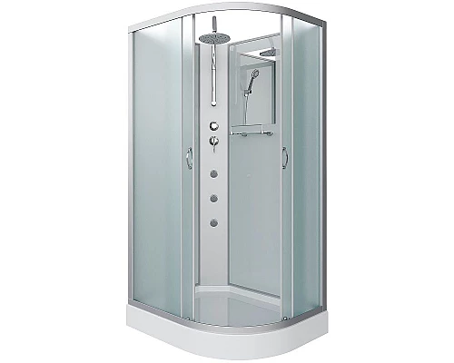 Купить Душевая кабина Niagara Classic 120x80 L NG-3312-14LBKTG с гидромассажем в магазине сантехники Santeh-Crystal.ru