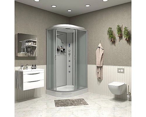 Заказать Душевая кабина Niagara Classic 120x80 R NG-3312-14RF с гидромассажем в магазине сантехники Santeh-Crystal.ru