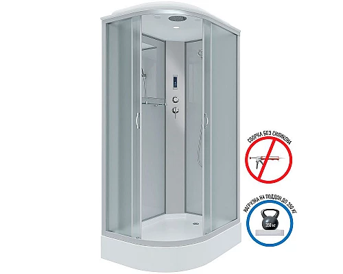 Заказать Душевая кабина Niagara Classic 120x80 R NG-3312-14RP без гидромассажа в магазине сантехники Santeh-Crystal.ru