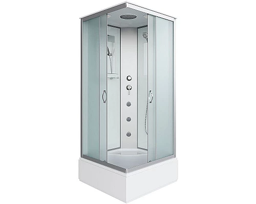 Приобрести Душевая кабина Niagara Classic 90x90 NG-1108-14G с гидромассажем в магазине сантехники Santeh-Crystal.ru