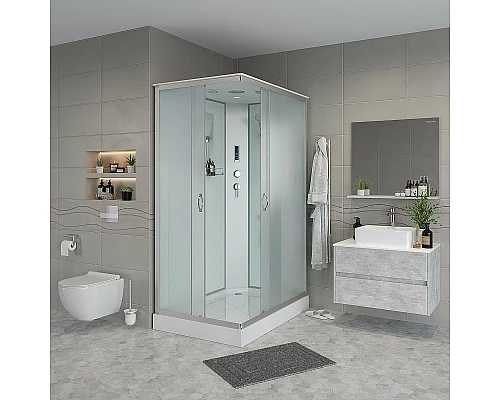 Заказать Душевая кабина Niagara Classic 100х80 NG-43085-14QP без гидромассажа в магазине сантехники Santeh-Crystal.ru