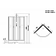 Купить Душевая кабина Niagara Classic 90x90 NG-6501-14BKT без гидромассажа в магазине сантехники Santeh-Crystal.ru