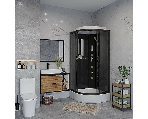 Приобрести Душевая кабина Niagara Classic 90x90 NG-6501-14F с гидромассажем в магазине сантехники Santeh-Crystal.ru