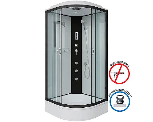 Заказать Душевая кабина Niagara Classic 90x90 NG-6701-14F с гидромассажем в магазине сантехники Santeh-Crystal.ru