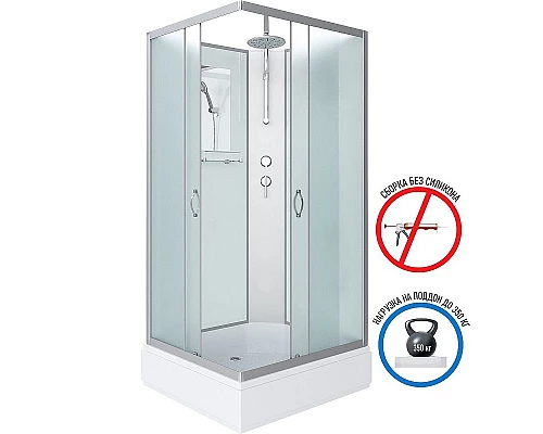 Приобрести Душевая кабина Niagara Classic 90x70 NG-33974-14QBKT без гидромассажа в магазине сантехники Santeh-Crystal.ru