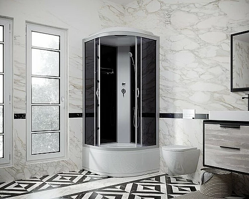 Приобрести Душевая кабина Niagara Classic 90x90 NG-2508-14 без гидромассажа в магазине сантехники Santeh-Crystal.ru