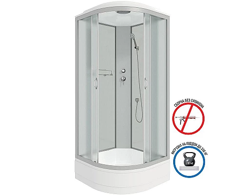 Заказать Душевая кабина Niagara Classic 90x90 NG-3301-14 без гидромассажа в магазине сантехники Santeh-Crystal.ru