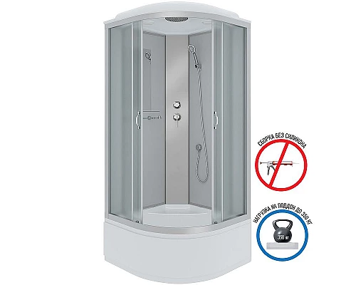 Заказать Душевая кабина Niagara Classic 100x100 NG-2309-14 без гидромассажа в магазине сантехники Santeh-Crystal.ru