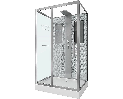 Купить Душевая кабина Niagara Lux NG-7711WBK 120x90 без гидромассажа в магазине сантехники Santeh-Crystal.ru