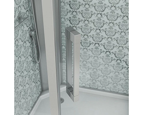 Заказать Душевая кабина Niagara Lux NG-7717WBK 100x100 без гидромассажа в магазине сантехники Santeh-Crystal.ru