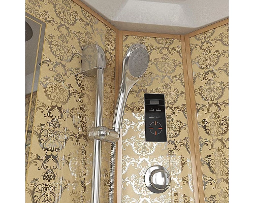 Купить Душевая кабина Niagara Lux 120x120 NG-7744G с гидромассажем в магазине сантехники Santeh-Crystal.ru