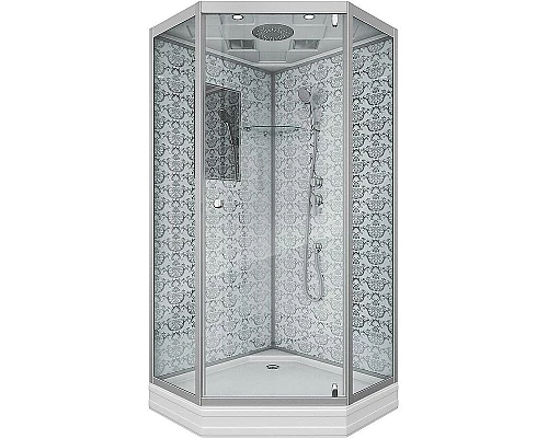 Купить Душевая кабина Niagara Lux 90x90 NG-7701DW без гидромассажа в магазине сантехники Santeh-Crystal.ru