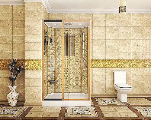 Приобрести Душевая кабина Niagara Lux 120x90 NG-7711GL с гидромассажем в магазине сантехники Santeh-Crystal.ru