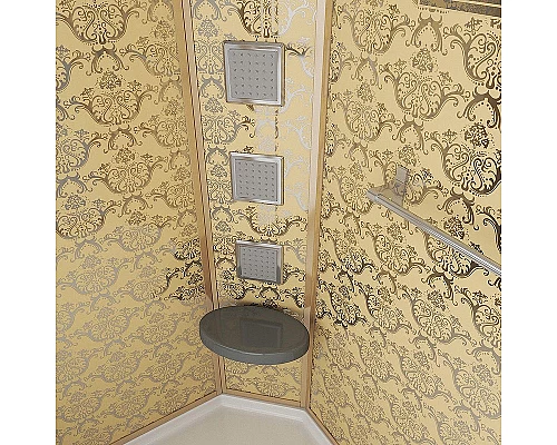 Приобрести Душевая кабина Niagara Lux 120x90 NG-7711GL с гидромассажем в магазине сантехники Santeh-Crystal.ru