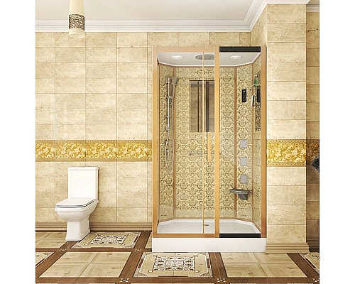 Приобрести Душевая кабина Niagara Lux 120x80 NG-7711GR с гидромассажем в магазине сантехники Santeh-Crystal.ru