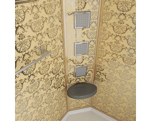 Приобрести Душевая кабина Niagara Lux 120x80 NG-7711GR с гидромассажем в магазине сантехники Santeh-Crystal.ru