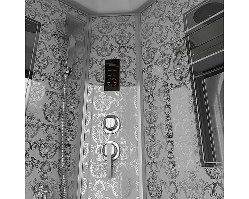 Заказать Душевая кабина Niagara Lux NG-7715W 90x90 с гидромассажем в магазине сантехники Santeh-Crystal.ru