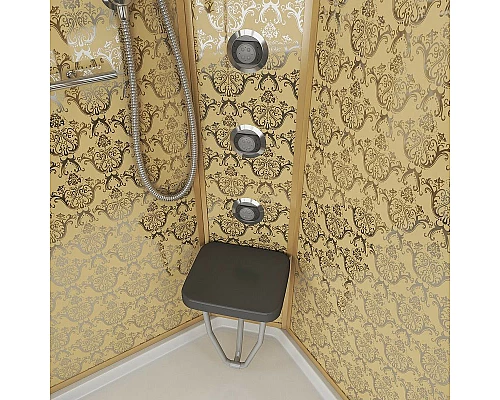 Приобрести Душевая кабина Niagara Lux NG-7715G 90х90 с гидромассажем в магазине сантехники Santeh-Crystal.ru