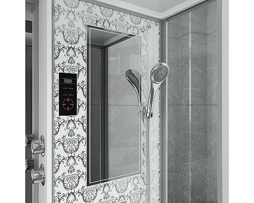 Купить Душевая кабина Niagara Lux NG-7713WR 120x82 R с гидромассажем в магазине сантехники Santeh-Crystal.ru