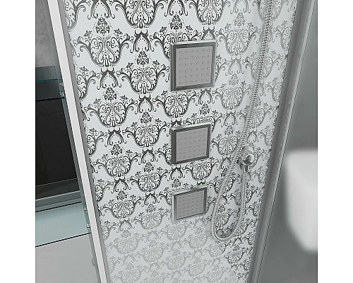 Купить Душевая кабина Niagara Lux NG-7713WR 120x82 R с гидромассажем в магазине сантехники Santeh-Crystal.ru