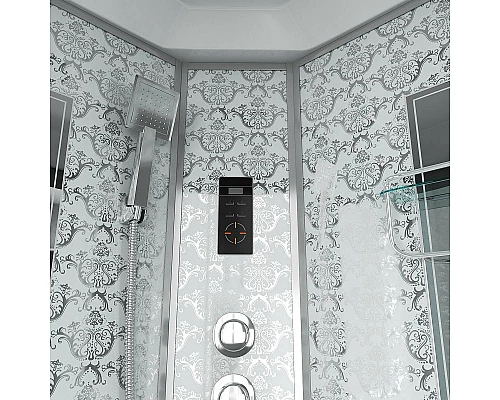 Приобрести Душевая кабина Niagara Lux NG-7710W 100x100 с гидромассажем в магазине сантехники Santeh-Crystal.ru