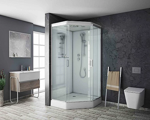 Купить Душевая кабина Niagara Premium 90x90 NG-6001-01D без гидромассажа в магазине сантехники Santeh-Crystal.ru