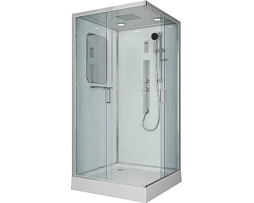 Приобрести Душевая кабина Niagara Premium 100x100 NG-6002-01GQ с гидромассажем в магазине сантехники Santeh-Crystal.ru