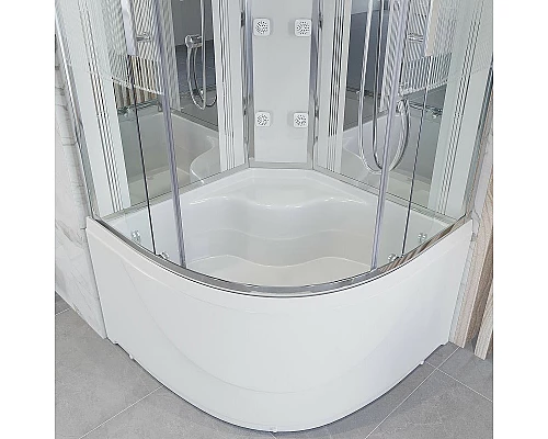 Заказать Душевая кабина Niagara Ultra 100x100 NG-709-01 с гидромассажем в магазине сантехники Santeh-Crystal.ru