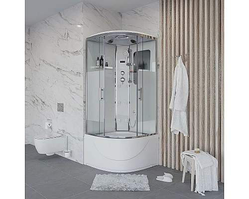 Заказать Душевая кабина Niagara Ultra 90x90 NG-308-01 с гидромассажем в магазине сантехники Santeh-Crystal.ru