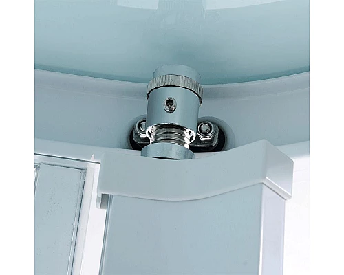 Купить Душевая кабина Orans 130x90 L 86155l0 с гидромассажем профиль Белый задние стенки Белые в магазине сантехники Santeh-Crystal.ru