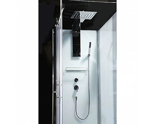 Заказать Душевая кабина Orans 120x80 8629ed0 профиль Хром задние стенки Белые в магазине сантехники Santeh-Crystal.ru