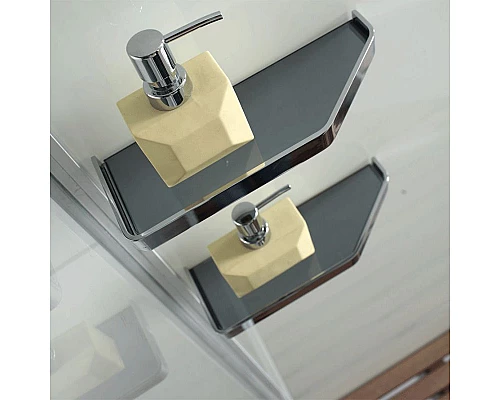 Заказать Душевая кабина Orans 130x130 89106w0 с баней профиль Белый задние стенки Белые в магазине сантехники Santeh-Crystal.ru