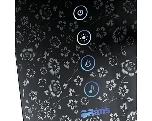 Приобрести Душевая кабина Orans SR-89105 LS Black 120x90 L 89105LB с баней с гидромассажем в магазине сантехники Santeh-Crystal.ru