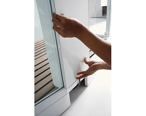 Приобрести Душевая кабина Orans SR-89105 LS Black 120x90 L 89105LB с баней с гидромассажем в магазине сантехники Santeh-Crystal.ru