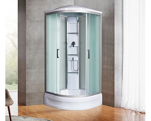 Заказать Душевая кабина River Amur 90x90 МТ 10000001439 с поддоном в магазине сантехники Santeh-Crystal.ru