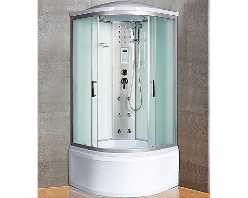 Купить Душевая кабина River Dunay XL 100x100 MT 10000006195 с гидромассажем в магазине сантехники Santeh-Crystal.ru