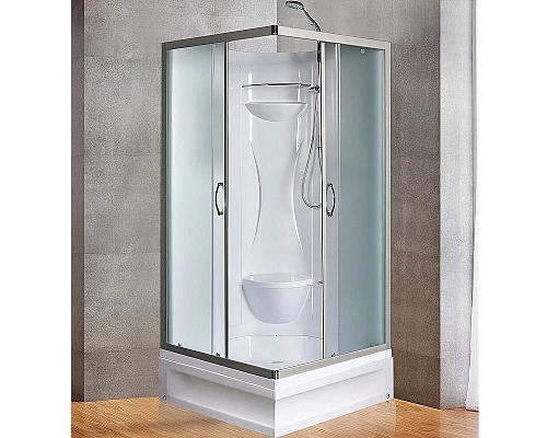Купить Душевая кабина River Neva 80x80 МТ Б/К 10000001285 с поддоном в магазине сантехники Santeh-Crystal.ru