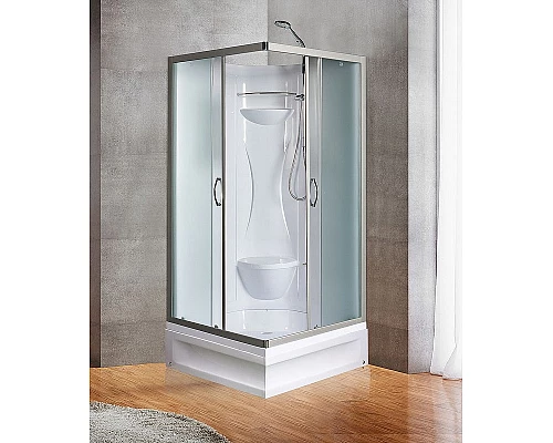 Купить Душевая кабина River Neva 80x80 МТ Б/К 10000001285 с поддоном в магазине сантехники Santeh-Crystal.ru