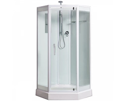 Купить Душевая кабина River Penta 100x100 Б/К 10000000932 с поддоном в магазине сантехники Santeh-Crystal.ru