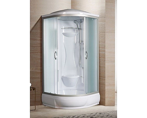 Заказать Душевая кабина River Rein 90x90 МТ 10000001307 с поддоном в магазине сантехники Santeh-Crystal.ru