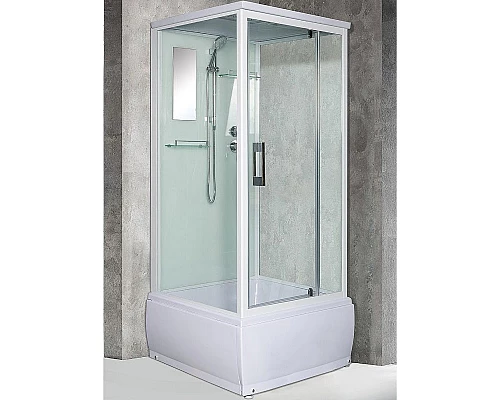 Купить Душевая кабина River Tana 90x90 10000003115 с поддоном в магазине сантехники Santeh-Crystal.ru