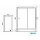 Купить Душевая кабина Royal Bath HP 120х80 RB8120HP6-BT-R без гидромассажа в магазине сантехники Santeh-Crystal.ru