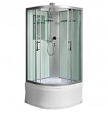 Душевая кабина WeltWasser WW500 Halle 901 90x90 10000003239 профиль Хром стекло прозрачное